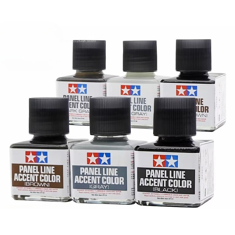 Panel Line Accent Color 40ml E - Tamiya Model Paint Set recension och pris