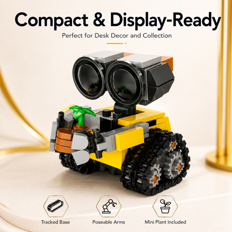 Mini Robot Building Blocks Set - Lego Set Technic recension och pris