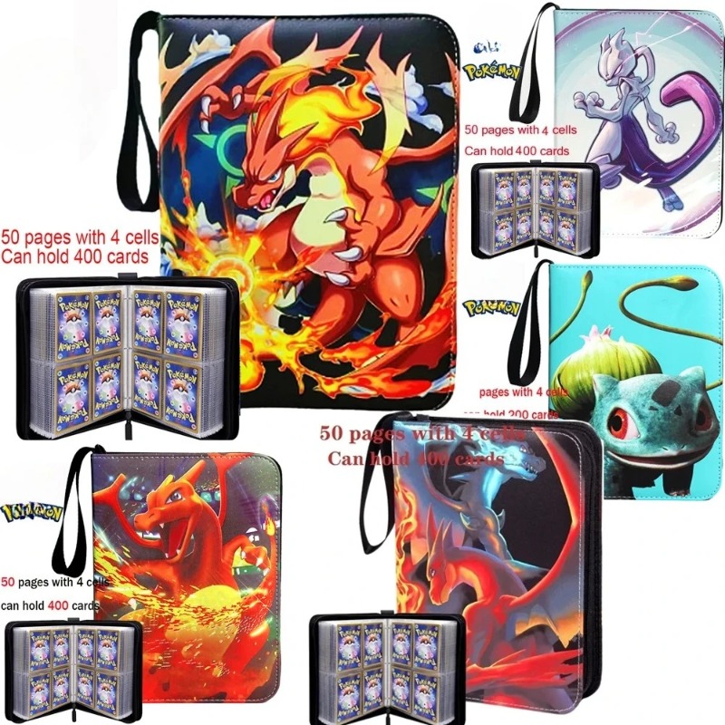 2026Pokemone Card Album PU Zip - Pokemon Binder Card recension och pris