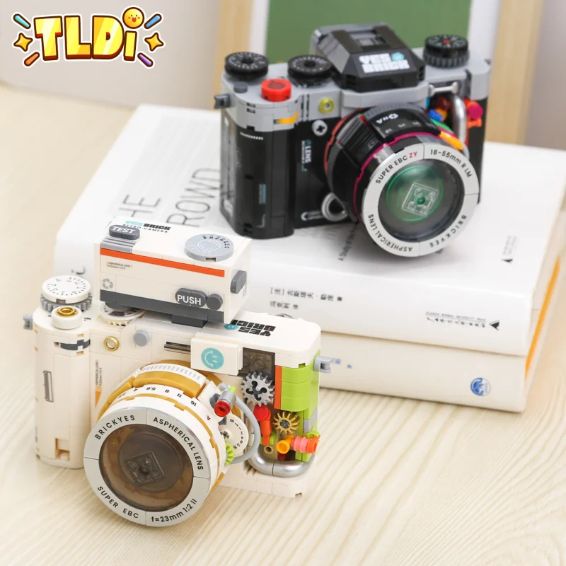 Retro Camera Building Block Di - Building Block Mini recension och pris