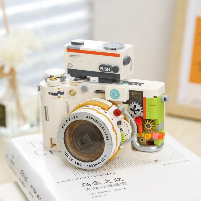 Retro Camera Building Block Di - Building Block Mini recension och pris