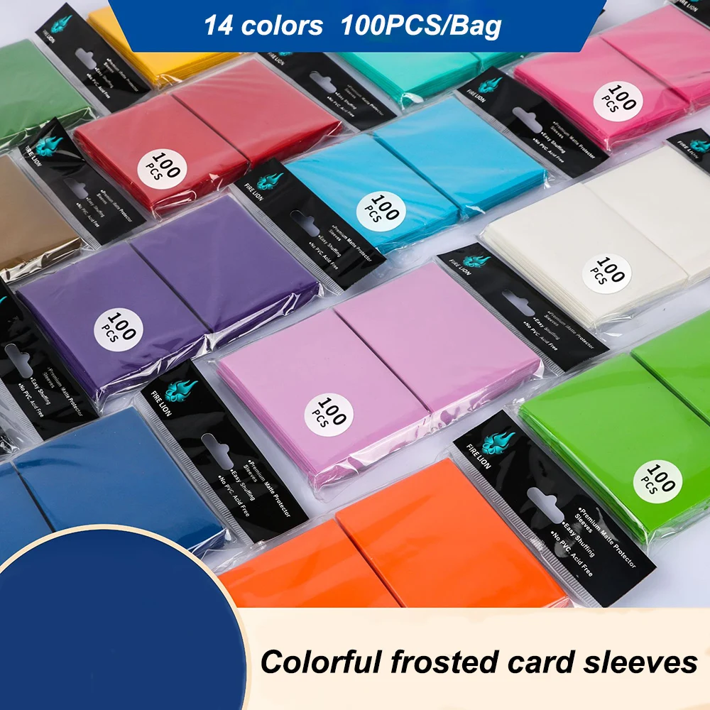 62x89mm 100PCS/Set Solid Matte - Pokemon Binder Card recension och pris