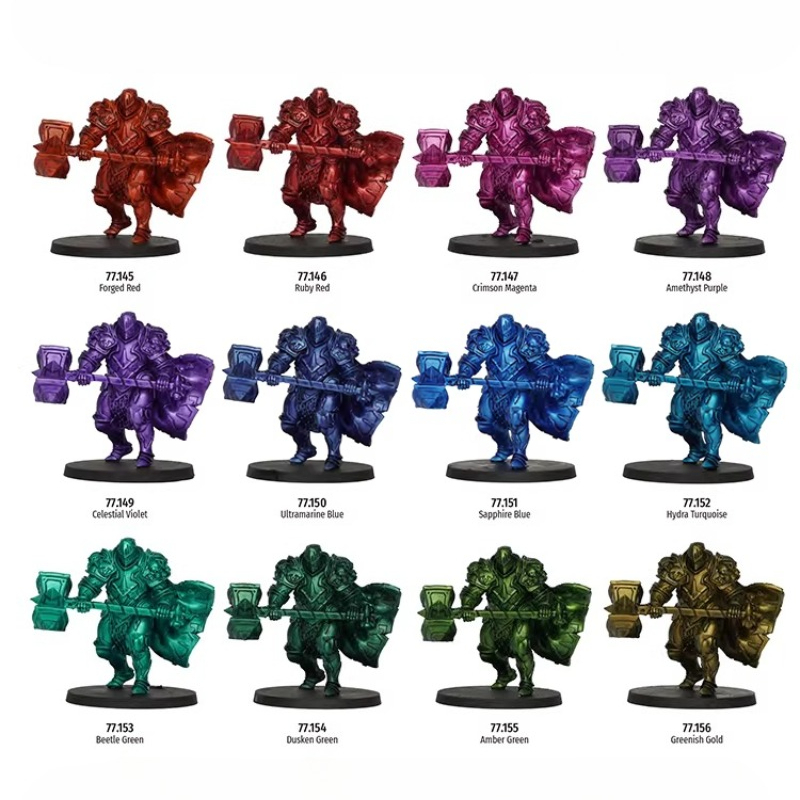 4 Colors X 18ML Real Metallic  - Tamiya Model Paint Set recension och pris