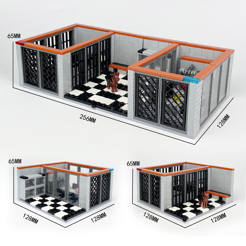 302PCS Prison City Police Stat - Lego Set Creator recension och pris