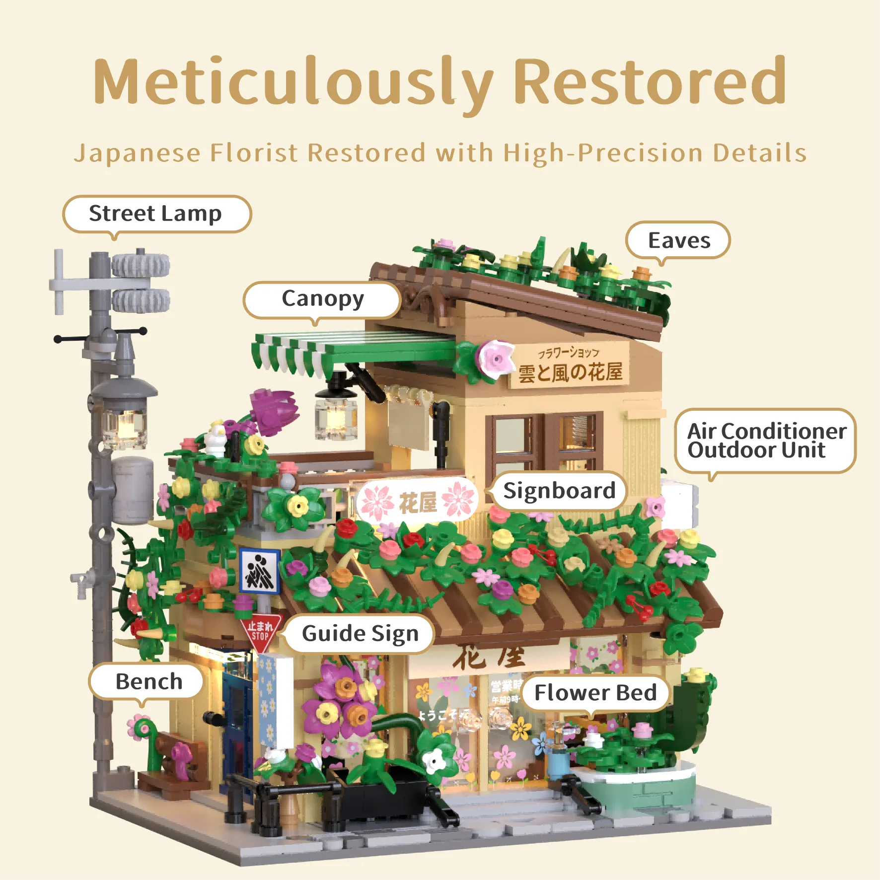 1498PCS MOC Japanese Style Str - Lego Set Creator recension och pris