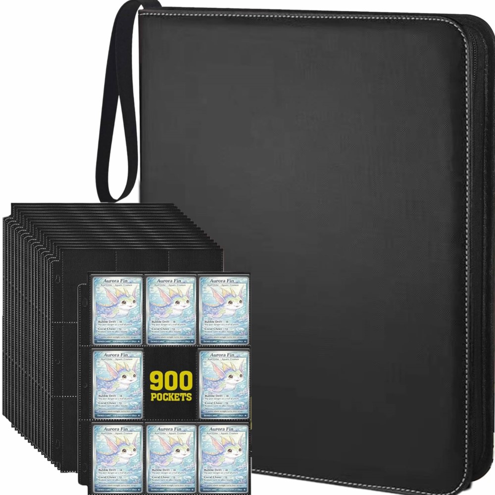 900 Pockets Card Binder Album  - Pokemon Binder Card recension och pris