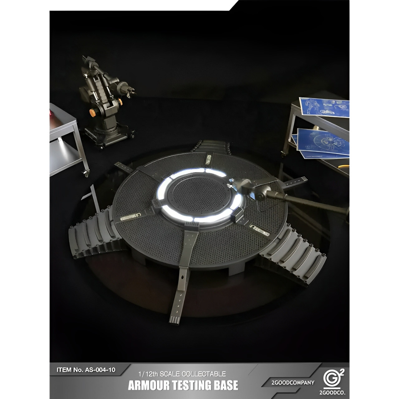 In Stock 1/12 Scale Mechanical - Action Figure Stand recension och pris