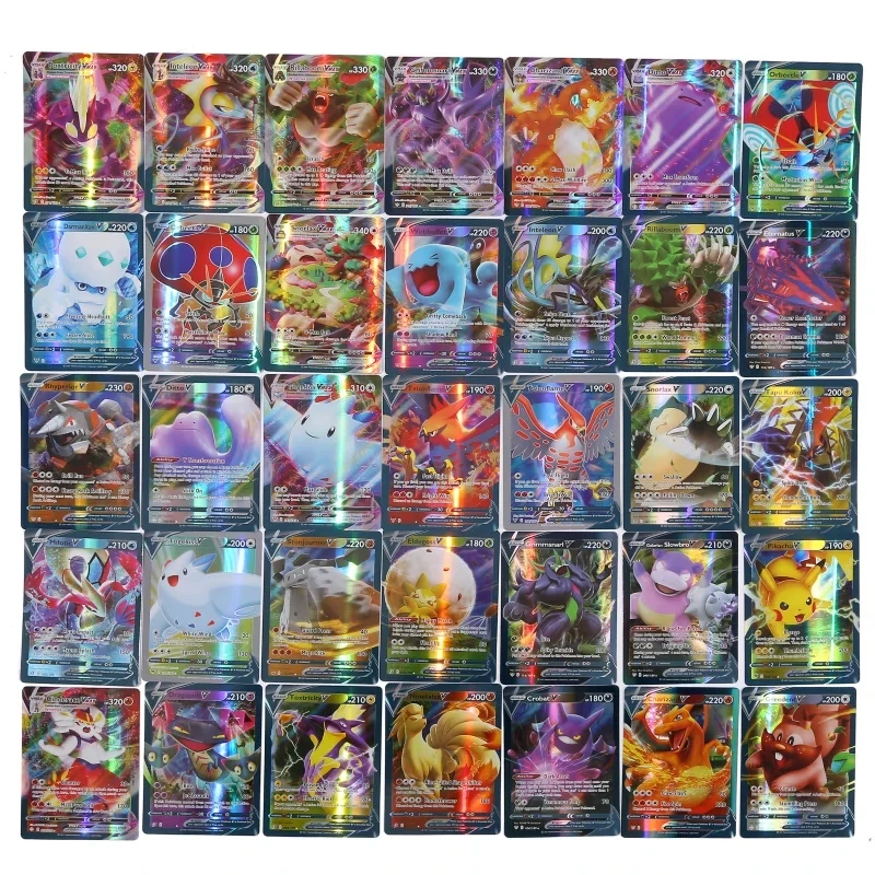 60/100Pcs English Pokemon Card - Pokemon Binder Card recension och pris